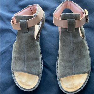 Naot Velcro closure sandals